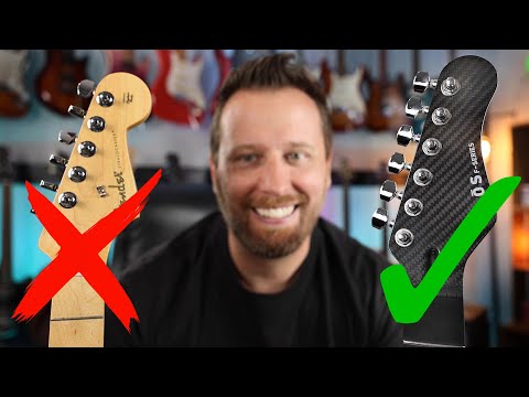Refurbished KLOS Carbon Fiber Neck Replacement for Fender Stratocaster - 12" Radius image 7