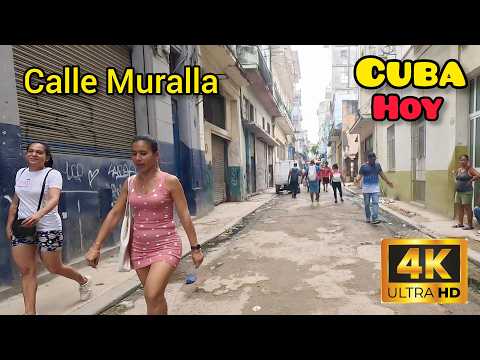 Camina, siente y vive La Habana real. CUBA HOY en 4K UHD