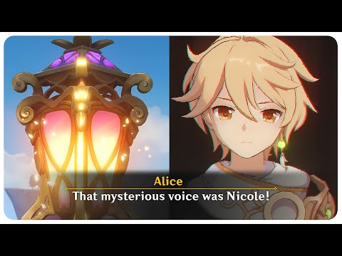 Alice Reveals the Mysterious Voice to be Nicole (Wanderer Archon Quest) | Genshin Impact 3.5