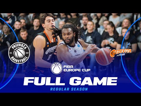 Regular Season | BC Prievidza v Cedevita Junior | Full Basketball Game | FIBA Europe Cup 2025-26