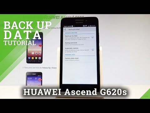 How to Back Up Data in HUAWEI Ascend G620s - Enable Google Backup |HardReset.Info