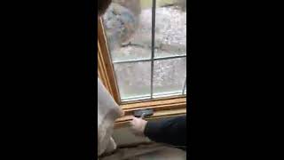 How to remove a casement window sash