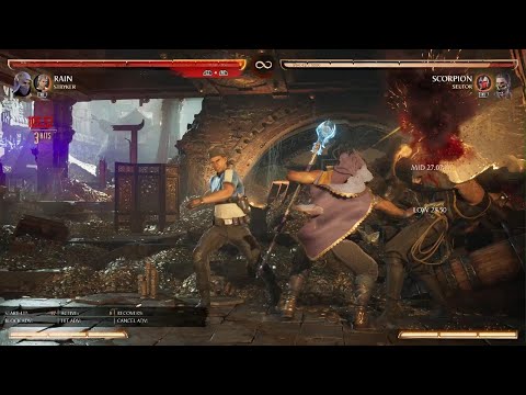 Rain Combos Look Sick! -MK1