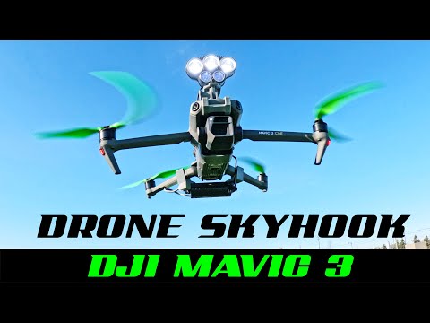 DJI Mavic 3 - Search Light and Quick Release Payload by Drone Skyhook - Review