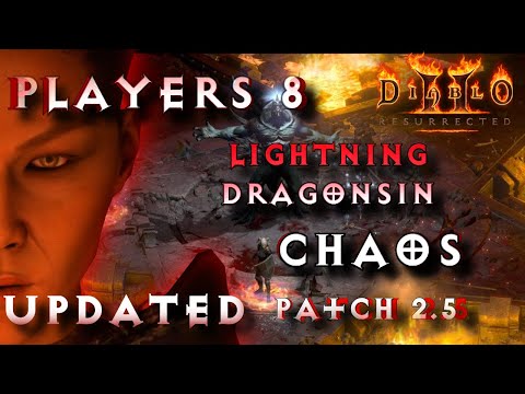 UPDATED AMAZING P8 ASSASSIN BUILD LDSIN Players 8 Chaos Terror Zones Ladder Season 2 Patch 2.5 D2R