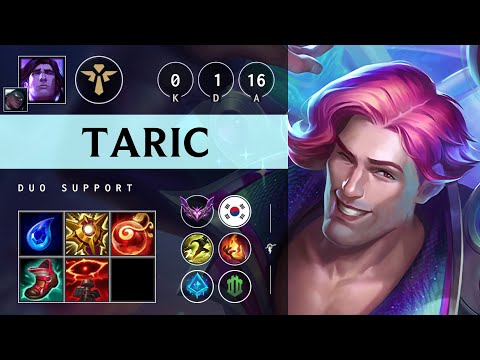 Taric Support vs Yuumi - KR Master Patch 25.13