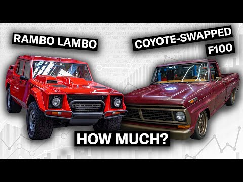 1970 Coyote-swapped Ford F100 and a 1988 Lamborghini LM002 – The Appraiser – Ep. 1