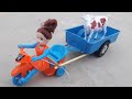 How To Make Riksha Trolley And Loaded Cow