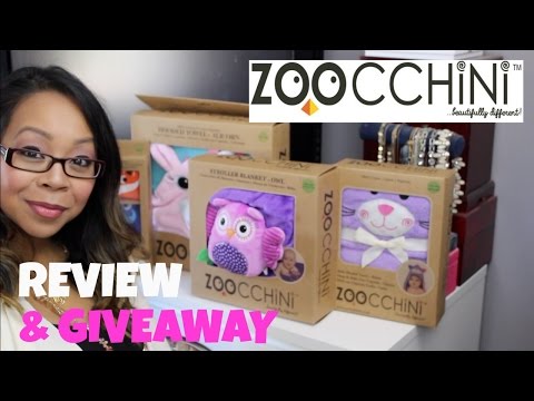 CUTEST KIDS TOWELS | ZOOCCHINI REVIEW & GIVEAWAY | MommyTipsByCole Video
