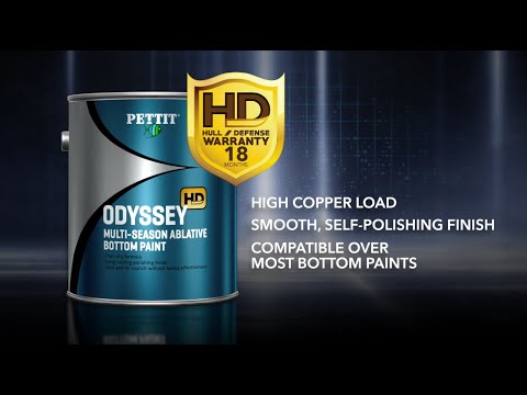 Pettit Paint - Odyssey® HD Multi-Season Ablative Antifouling Paint Blind Test Challenge