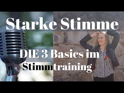 Stimmtraining für starke Stimme & starke Persönlichkeit