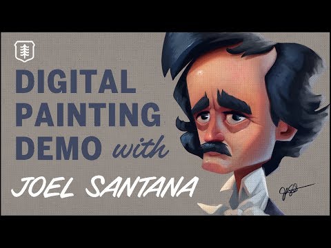 Bringing Characters to Life - DIGITALLY PAINTING w/ Joel Santana