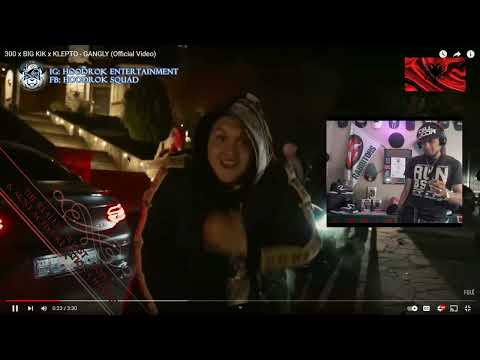 Albanian Drill Reaction: 300 x BIG KIK x KLEPTO - GANGLY (HD Version Still Processing)