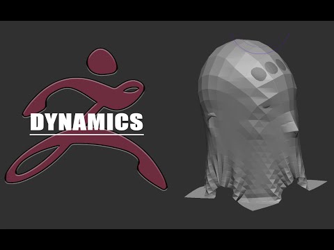 【ZBrush 2022】【memo】DYNAMICS　CLOTH SIMULATION