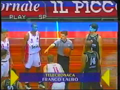 Telit Trieste - Cordivari Roseto 62-70 [Serie A1 2000/2001]