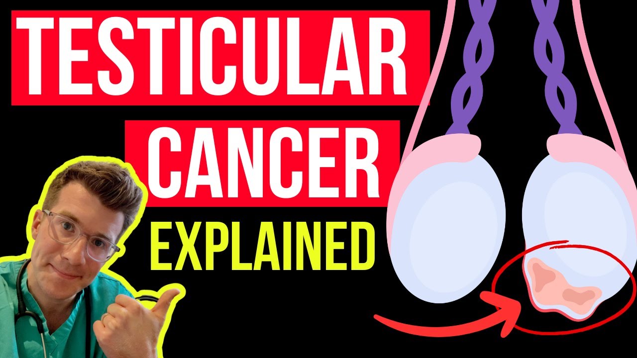 What percent of testicular tumors are cancerous?