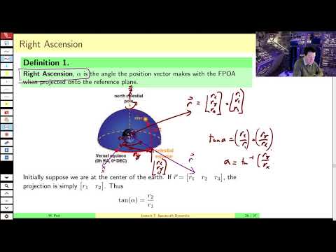 AEE462 Lecture 7, Part D - Right Ascension, Declination, and Local Sidereal Time