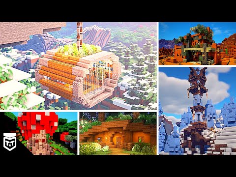 10 Minecraft Starter Base Designs, One For Each Biome