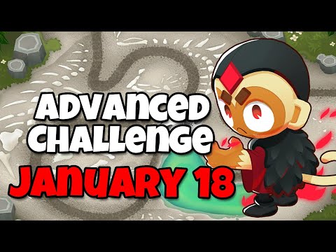 BTD6 Advanced Challenge | If You Can Beat This You're A Pro | January 18 2023