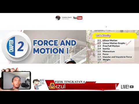 2.2 - LINEAR MOTION GRAPH PART 1 | FORCE & MOTION I | FORM 4 KSSM