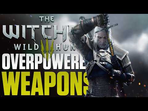 TOP 10 best Weapons in The Witcher 3 in 2024