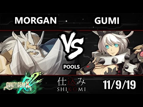 Shikomi GGXRD - GUMI (Elphelt) Vs. Morgan (Kum) Guilty Gear Xrd REV 2 Pools