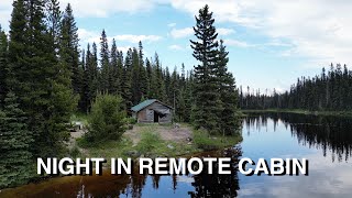 Overnight In Remote Cabin