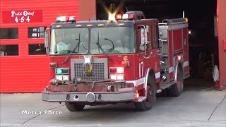 Chicago Fire Dept Engine 117 (Spare) Responding