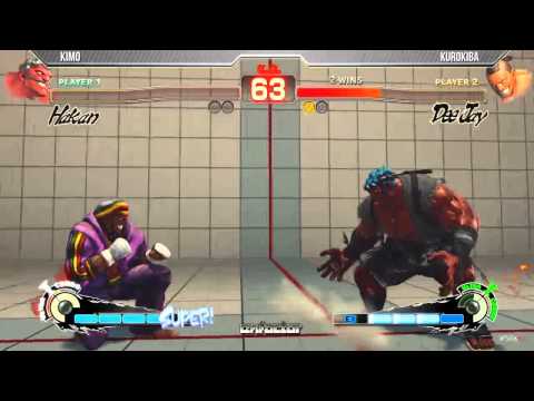 EX-Factor 1.2 (SSFIV:AE 2012) - Kimo (Hakan) vs. Kurokiba (Deejay)