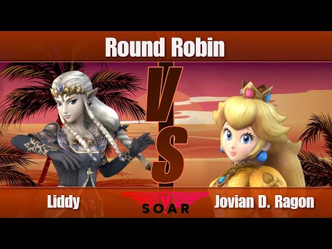 SOAR Fall 2022 - Round Robin - Liddy (Zelda) vs. Jovian D. Ragon (Peach)