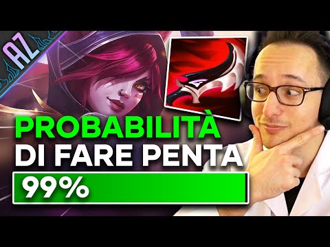 XAYAH ESPLODI BUILD: 99% PROBABILITÀ DI FARE PENTA - AZ PENTAKILL CHALLENGE