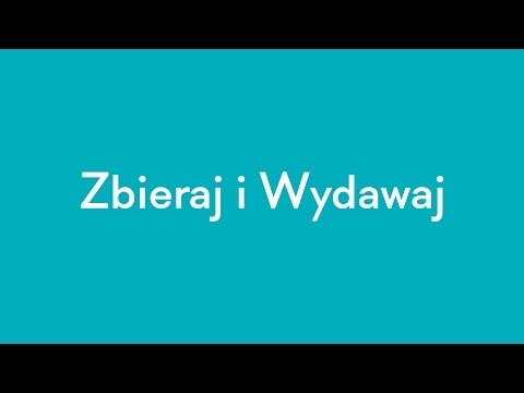 Video thumbnail for Zbieraj wydawaj