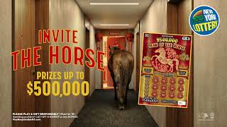 New York Lottery "Invite the Horse" 2026 (Lunar New Year Ad)