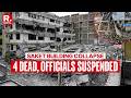 Saket Building Collapse: 2 MCD Engineers Suspended After 4 Dead Near Metro