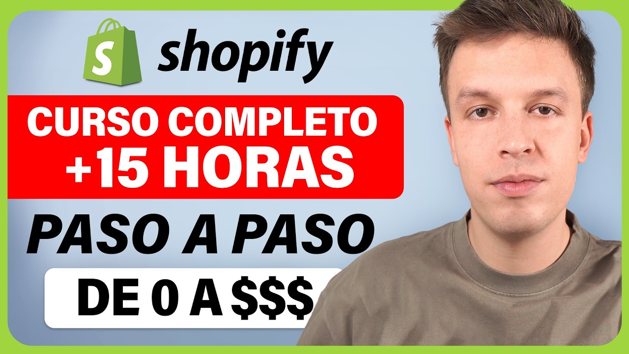 Guía De Shopify Dropshipping Para Principiantes (+15 Horas)