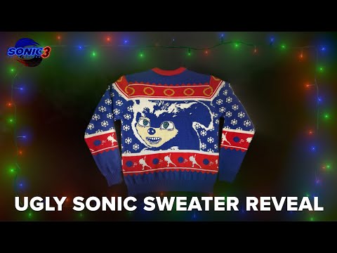 Ugly Sonic Sweater Reveal