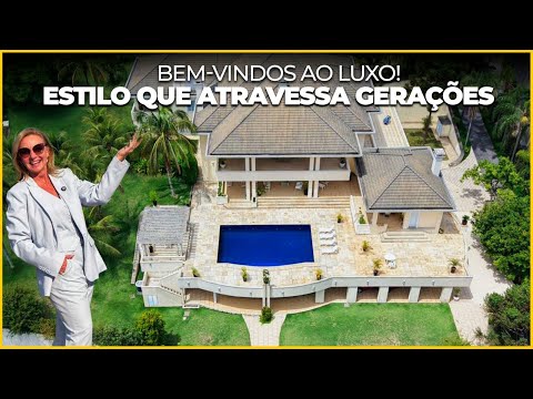 Casa com 5.700m² de terreno no Residencial Tamboré 1