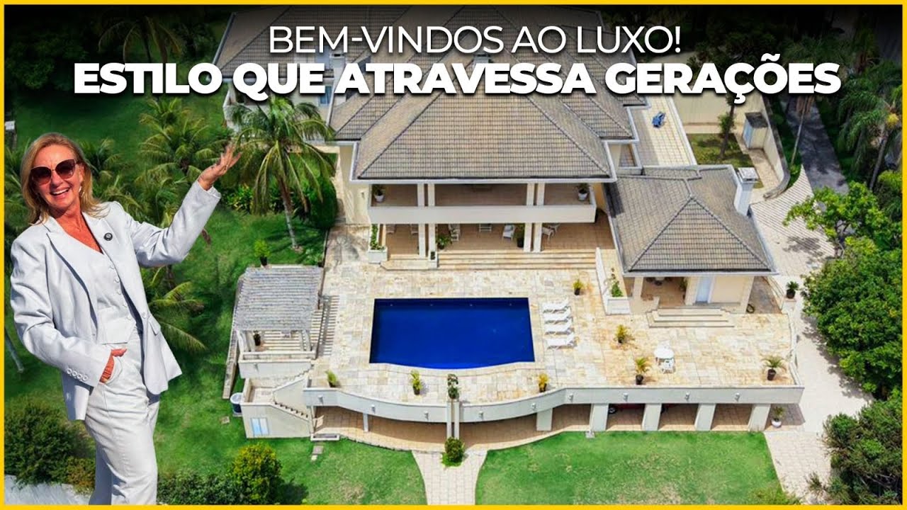 Casa com 5.700m² de terreno no Residencial Tamboré 1