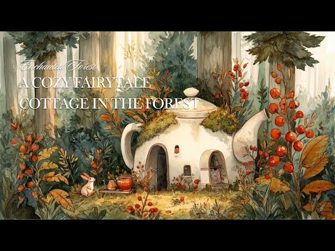 Enchanting Fairy Cottage in the Middle of the Forest - Fairy Tale Music for Drawing & Inspiration