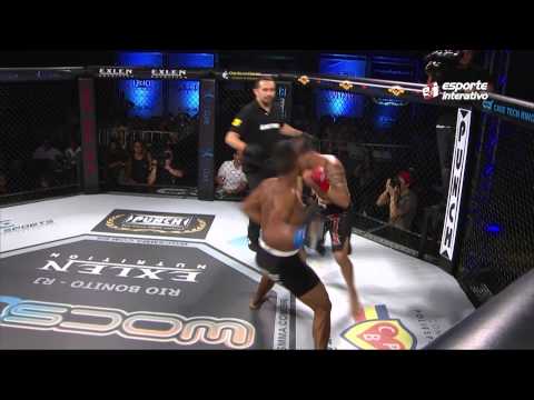 Alex "trem bala" faz jus ao apelido e nocauteia com 8 segundos