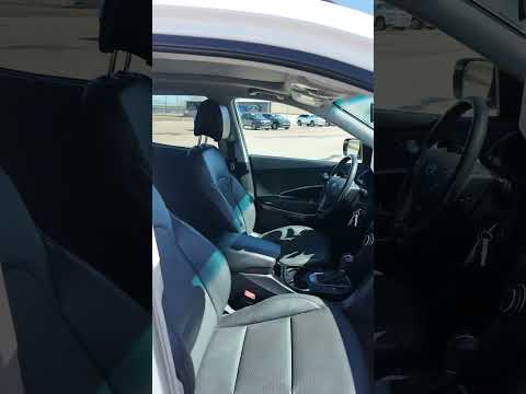 2018 Hyundai Santa Fe Sport 2.4L SE AWD in White for sale at Moose Jaw Toyota in Moose Jaw, SK