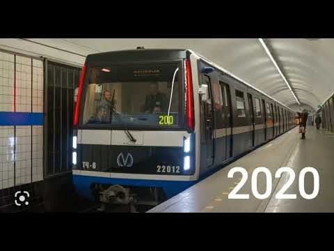 Парад поездов петербургского метрополитена