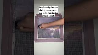 How to seal a diamond painting | diamond painting tips and techniques