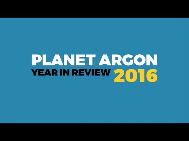 About Planet Argon