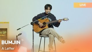 Download lagu BUMJIN(범진)-A Letter(인사) |  K-Pop Live Session | Play11st UP mp3