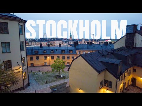 Evening Walk in Stockholm, Sweden - Södermalm District