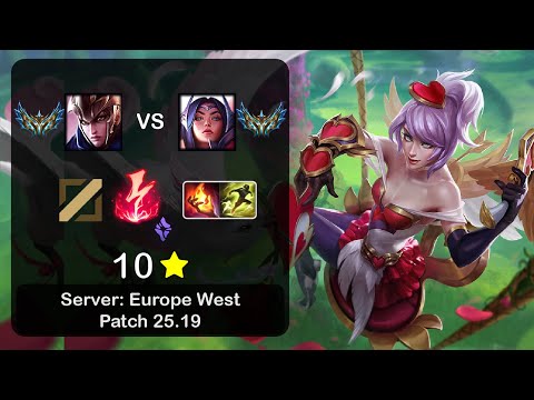 Quinn Mid vs Irelia - EUW Challenger - Patch 25.19