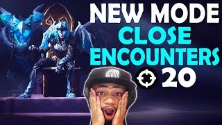 CLOSE ENCOUNTERS 20 KILLS VS SQUADS | NEW MODE FUNNY GAME | VALKYRIE SKIN - (Fortnite Battle Royale)