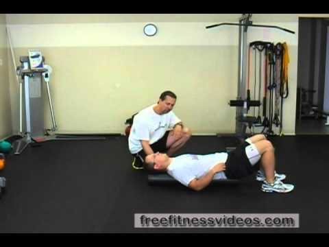 FreeFitnessVideos.com:  Foam Roller Snow Angel