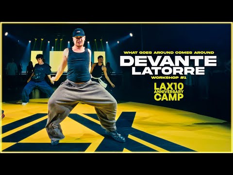 Lax 10 Anniversary Camp | Devante Latorre workshop #1 - What goes around comes around